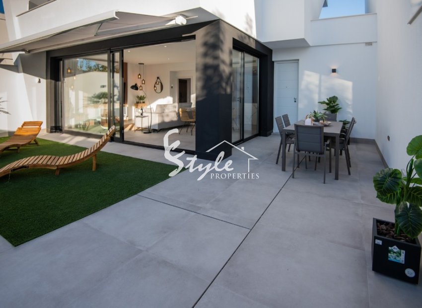 New build townhouses for sale in San Javier, Murcia, Spain. ON1675