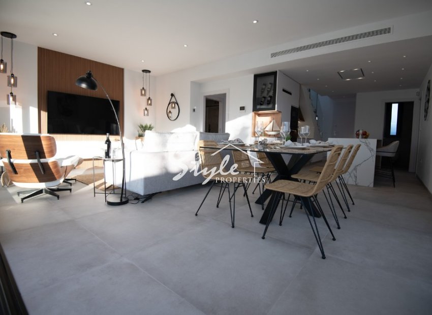 New build townhouses for sale in San Javier, Murcia, Spain. ON1675