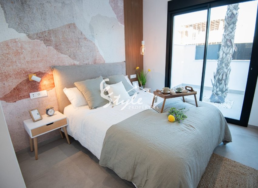 New build townhouses for sale in San Javier, Murcia, Spain. ON1675