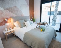 New build townhouses for sale in San Javier, Murcia, Spain. ON1675