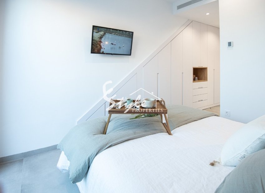 New build townhouses for sale in San Javier, Murcia, Spain. ON1675