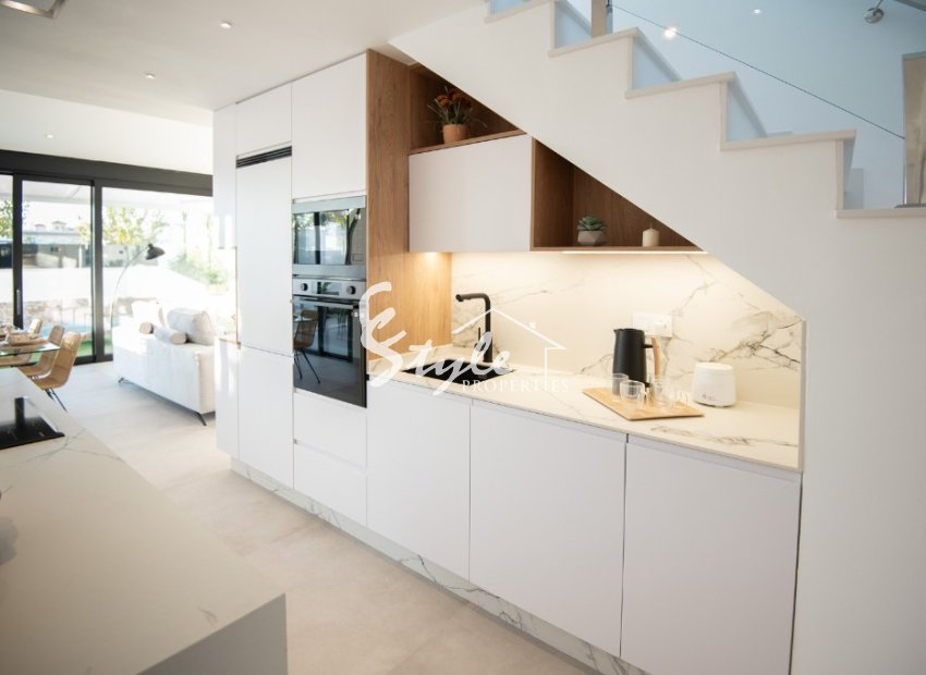 New build townhouses for sale in San Javier, Murcia, Spain. ON1675