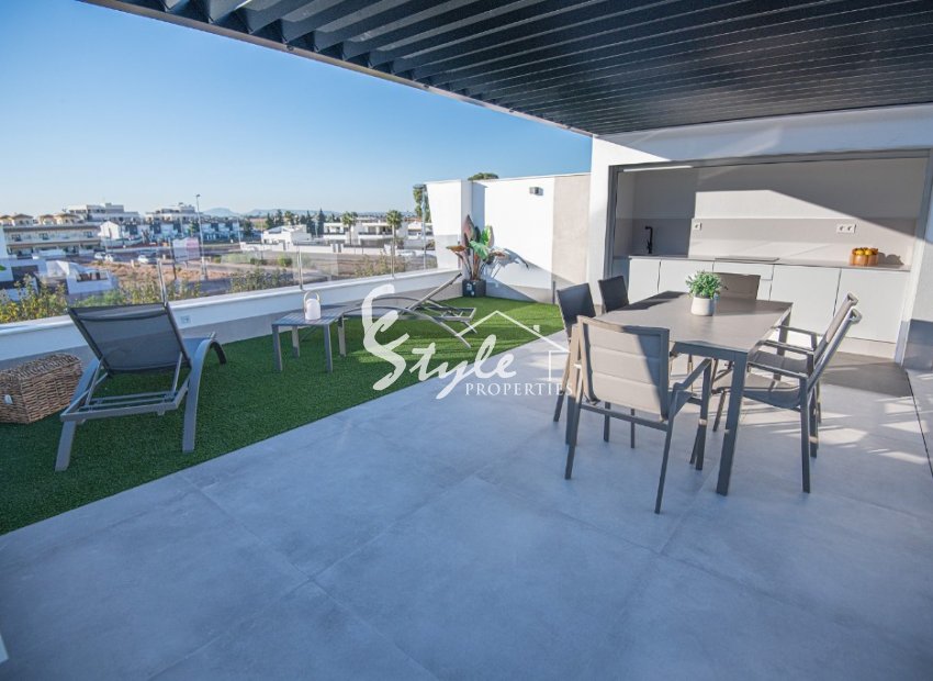 New build townhouses for sale in San Javier, Murcia, Spain. ON1675