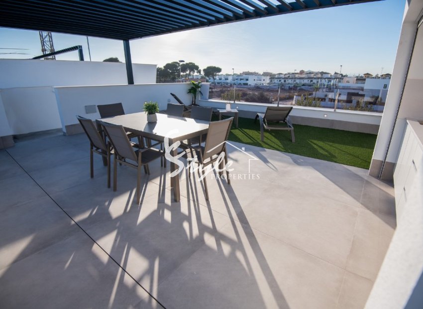 New build townhouses for sale in San Javier, Murcia, Spain. ON1675