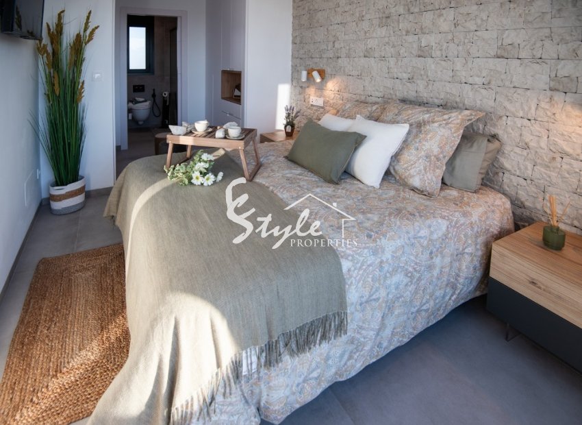 New build townhouses for sale in San Javier, Murcia, Spain. ON1675