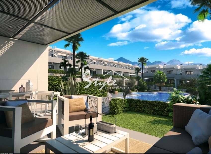 New build townhouses for sale near Elche, Costa Blanca, Spain. ON770