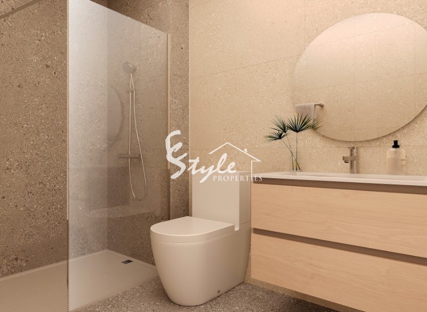 New build townhouses in Finestrat, Costa Blanca, Spain. ON1513_A