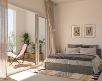 New build townhouses in Monforte del Cid, Costa Blanca, Spain. ON1666