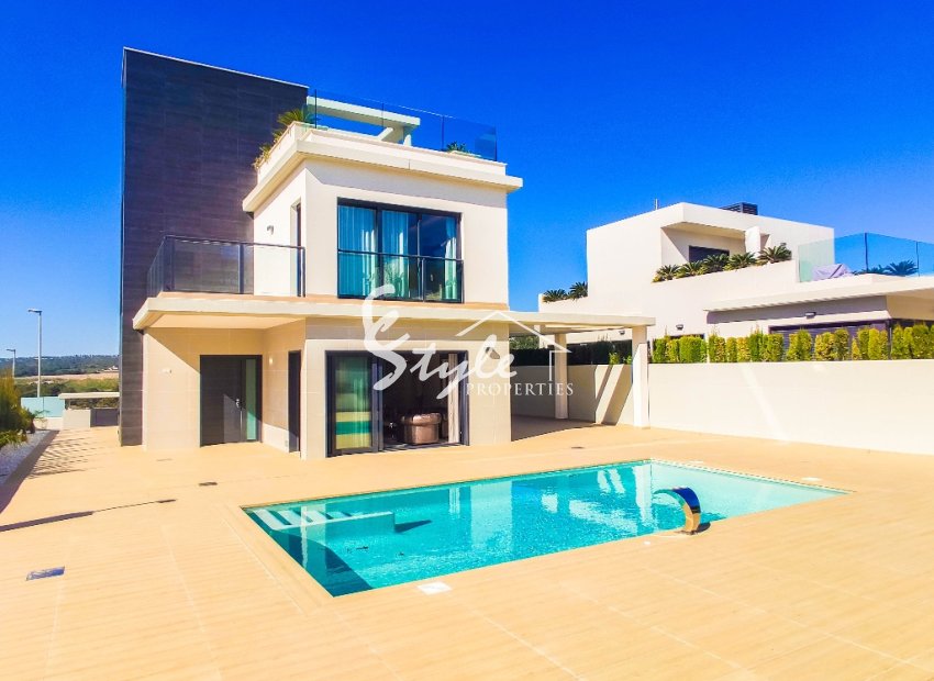 New build villa for sale close to the sea in Campoamor, Alicante,Costa Blanca