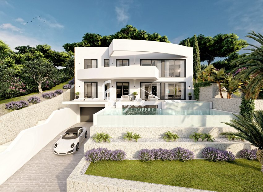 New build villa for sale in Altea, Costa Blanca, Spain. ON1565