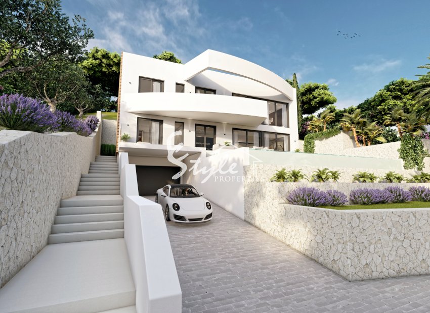 New build villa for sale in Altea, Costa Blanca, Spain. ON1565