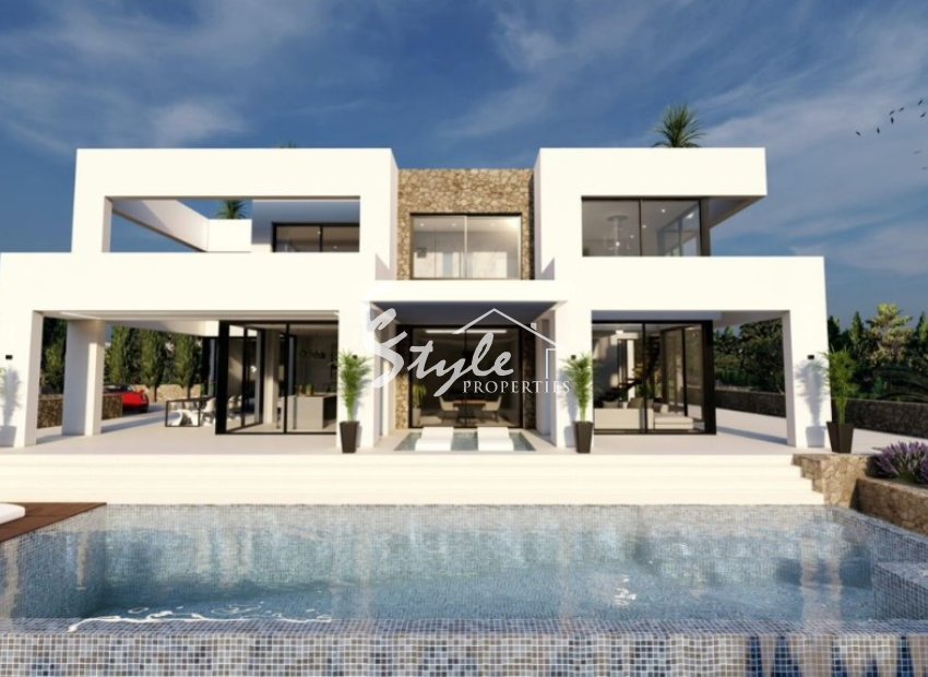 New build villa for sale in Benissa, Benidorm, Alicante, Costa Blanca, Spain. ON1574