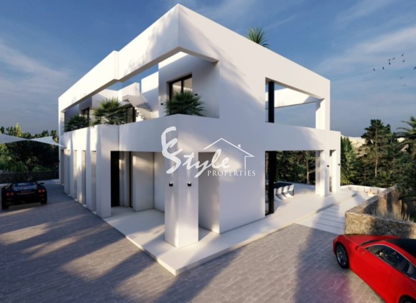 New build villa for sale in Benissa, Benidorm, Alicante, Costa Blanca, Spain. ON1574