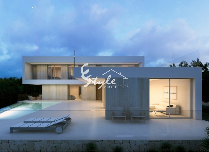 New build villa for sale in Benissa, Benidorm, Alicante, Costa Blanca, Spain. ON1579