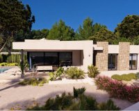 New build villa for sale in Benissa, Benidorm, Alicante, Costa Blanca, Spain. ON1750