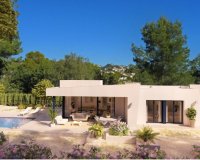 New build villa for sale in Benissa, Benidorm, Alicante, Costa Blanca, Spain. ON1770