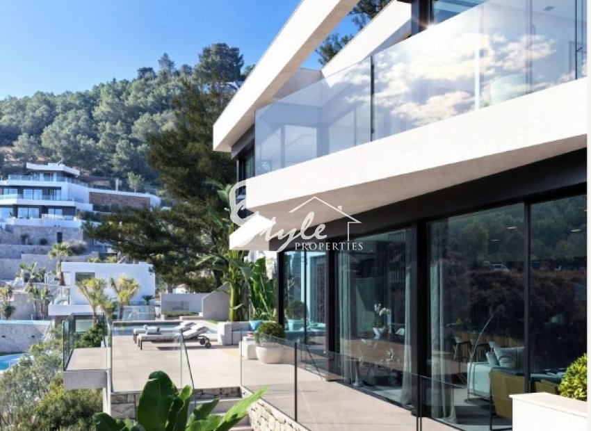 New build villa for sale in Benissa, Benidorm, Alicante, Costa Blanca, Spain. ON1895