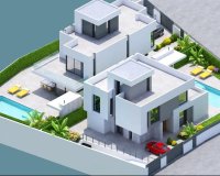 New build villa for sale in El Albir, Costa Blanca, Spain. ON1597