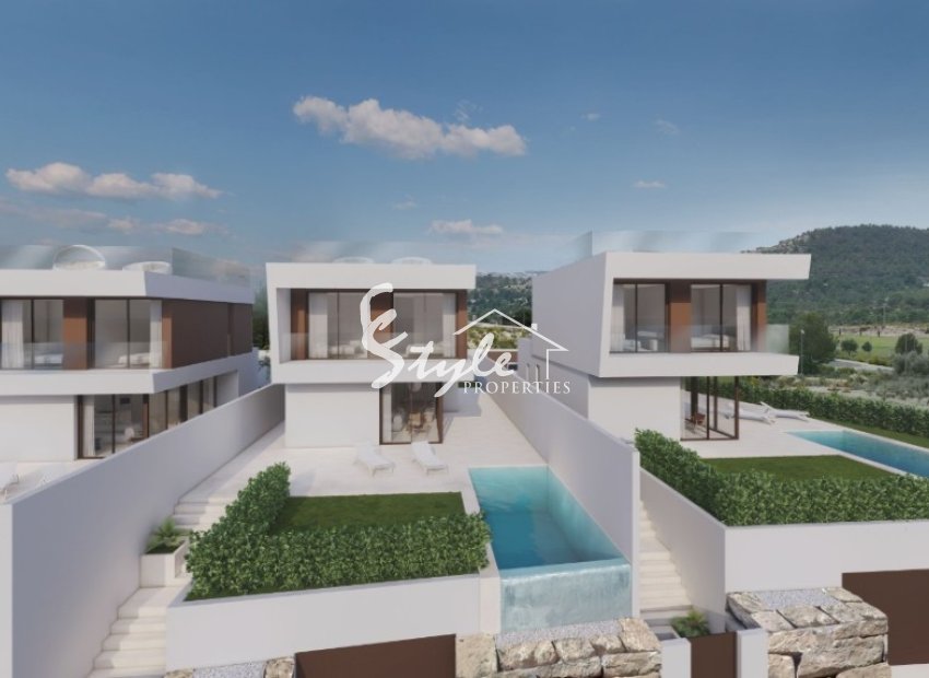 New build villa for sale in Finestrat, Costa Blanca, Spain. ON1851