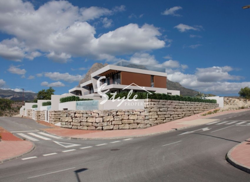 New build villa for sale in Finestrat, Costa Blanca, Spain. ON1851