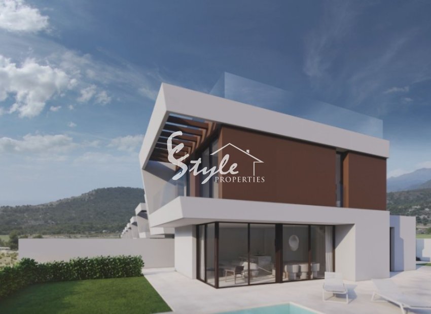 New build villa for sale in Finestrat, Costa Blanca, Spain. ON1851