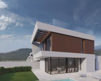 New build villa for sale in Finestrat, Costa Blanca, Spain. ON1851