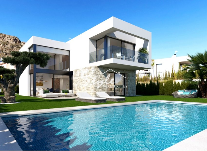 New build villa for sale in Finestrat, Costa Blanca, Spain. ON1858