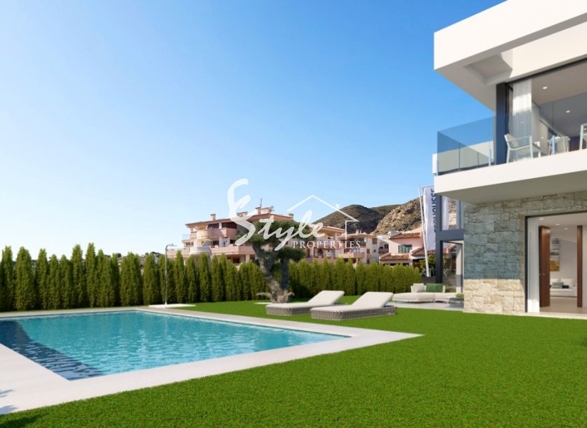 New build villa for sale in Finestrat, Costa Blanca, Spain. ON1858