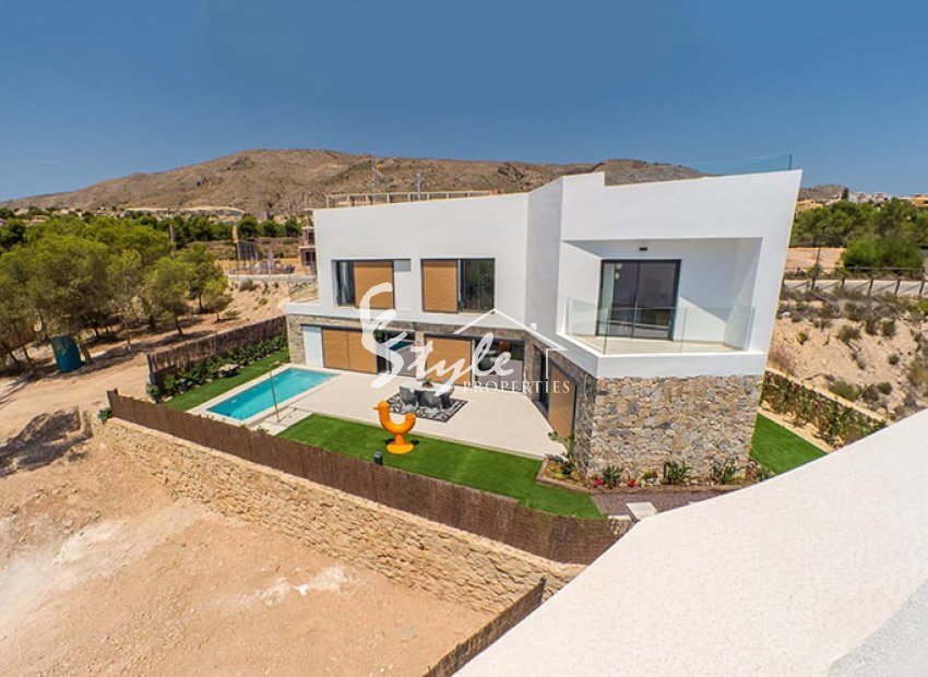 New build villa for sale in Finistrat, Alicante, Costa Blanca, Spain.ON1040