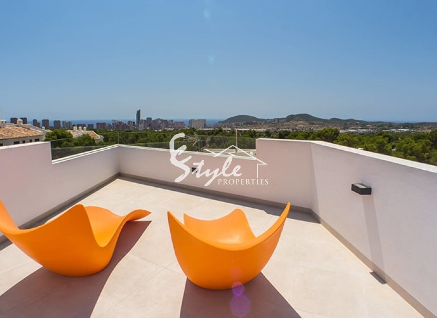 New build villa for sale in Finistrat, Alicante, Costa Blanca, Spain.ON1040