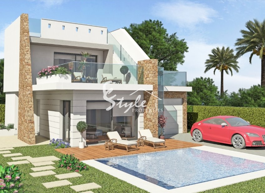 New build villa for sale in Los Alcazares, Murcia, Spain. ON755