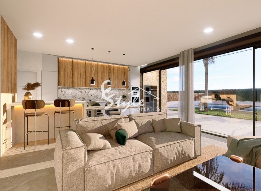 New build villa for sale in San Javier, Murcia, Spain. ON1677