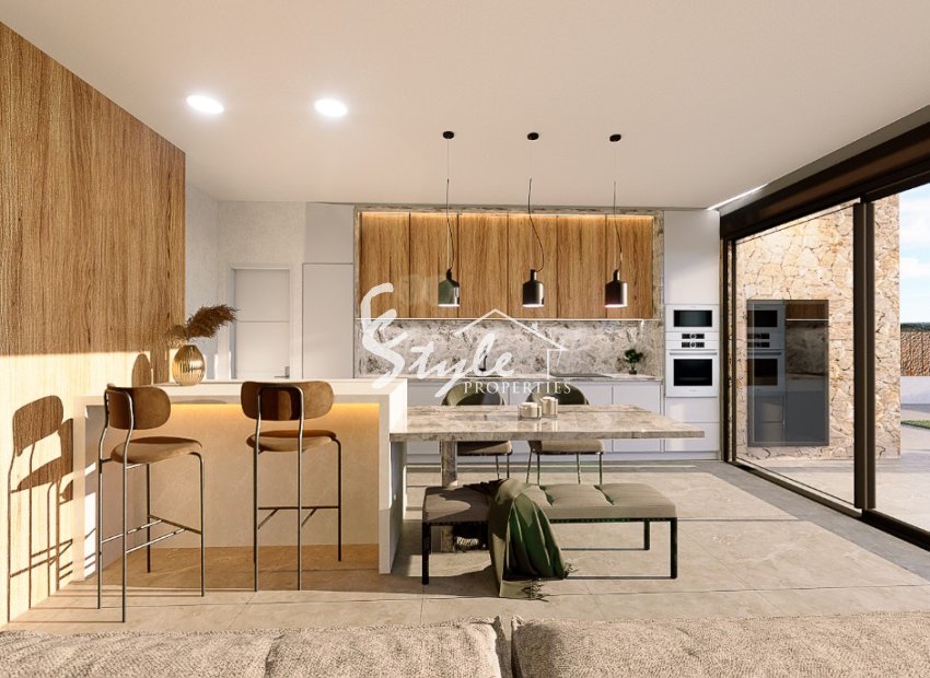 New build villa for sale in San Javier, Murcia, Spain. ON1677