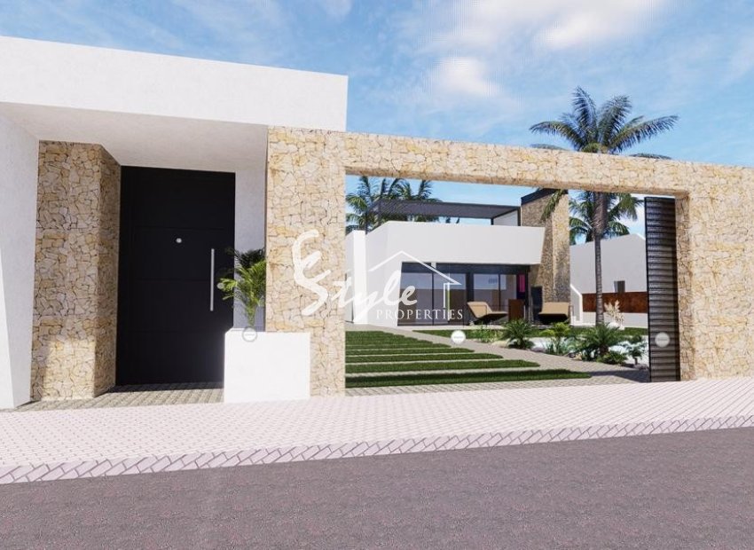 New build villa for sale in San Javier, Murcia, Spain. ON1677