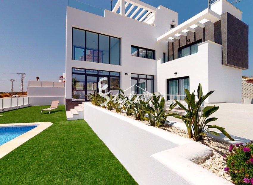 New build Villa for sale with private pool in Benidorm, Costa Blanca