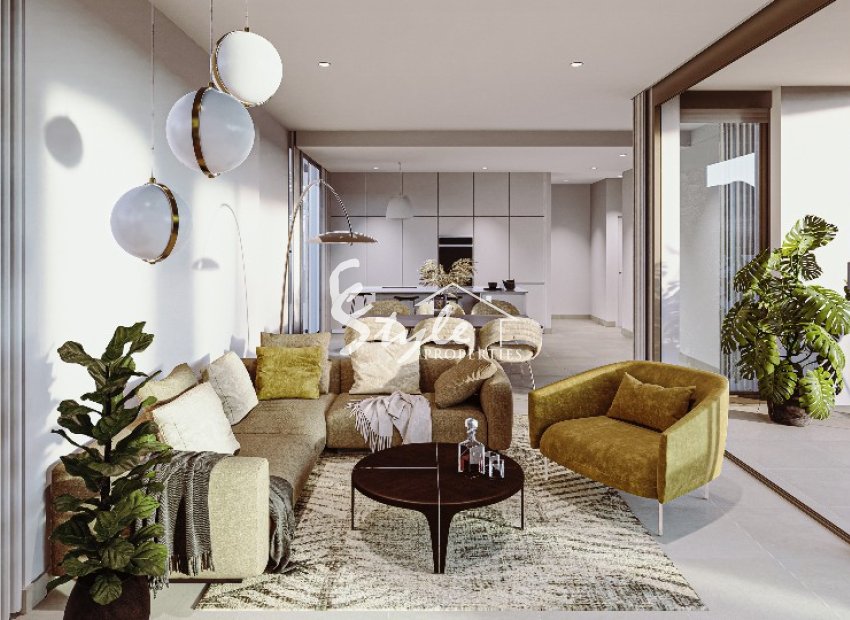 New build villas for sale close to the beach in Cartagena, Murcia.ON1592