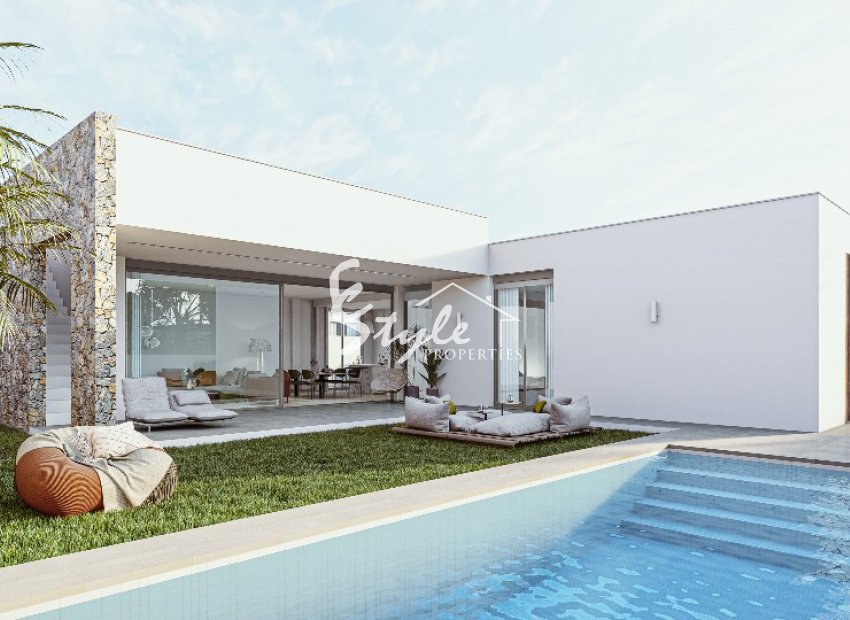 New build villas for sale close to the beach in Cartagena, Murcia.ON1592
