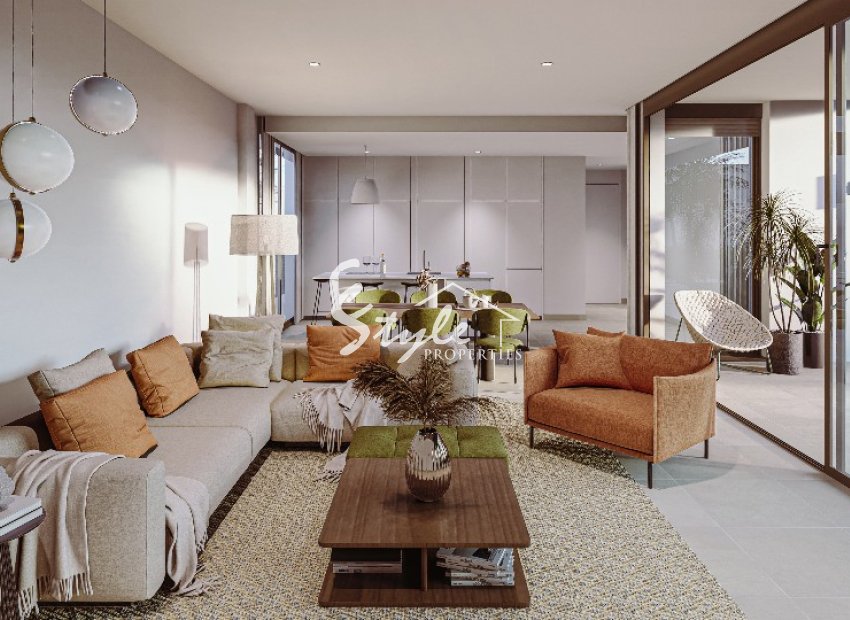 New build villas for sale close to the beach in Cartagena, Murcia.ON1592