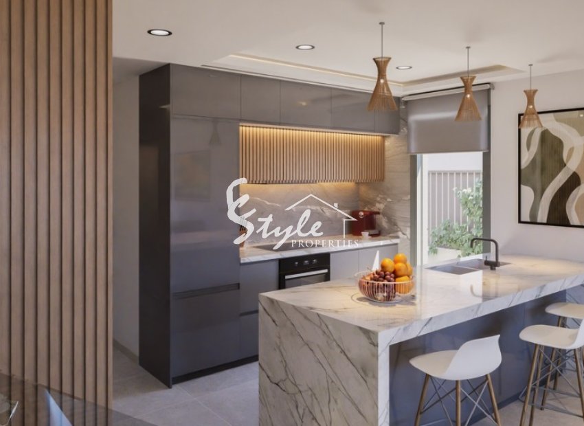 New build villas for sale close to the beach in Cartagena, Murcia.ON1824