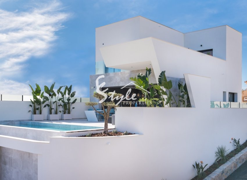 New build villas for sale in Ciudad Quesada, Costa Blanca, Spain.ON734