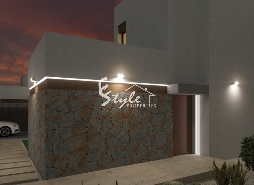 New build villas for sale in La Finca Golf, Costa Blanca, Spain. ON1844