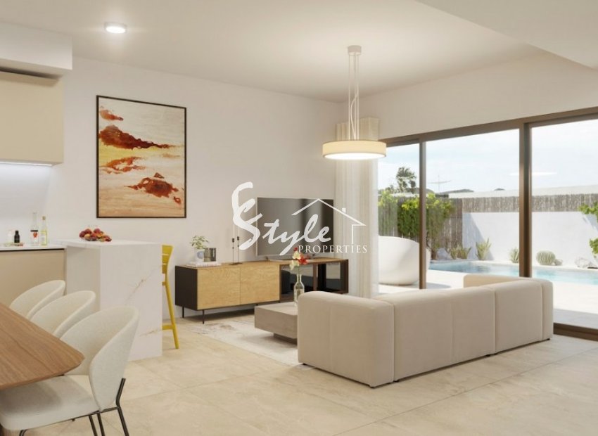 New build villas for sale in La Finca Golf, Costa Blanca, Spain. ON1844