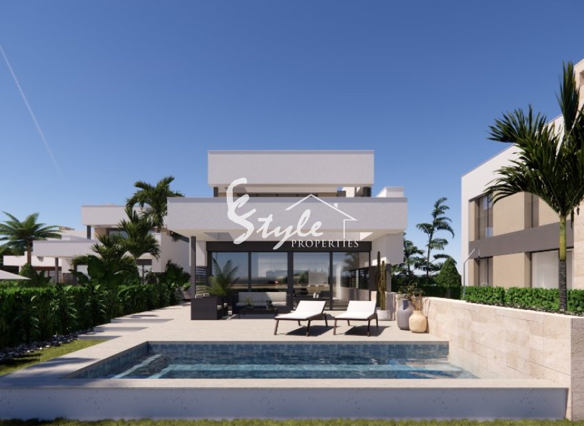 New build villas for sale in Los Alcázares, Murcia, Spain.ON1570