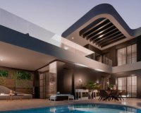 New build villas for sale in Los Alcázares, Murcia, Spain.ON1648