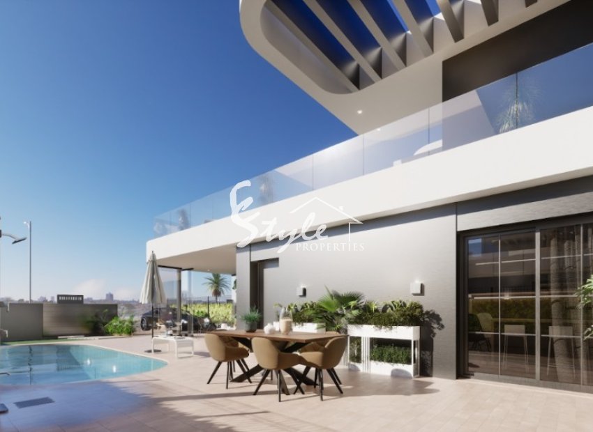 New build villas for sale in Los Alcázares, Murcia, Spain.ON1648