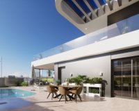 New build villas for sale in Los Alcázares, Murcia, Spain.ON1648
