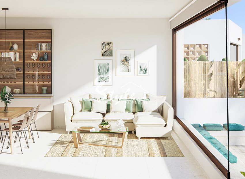 New build villas for sale in Los Alcázares, Murcia, Spain. ON1691