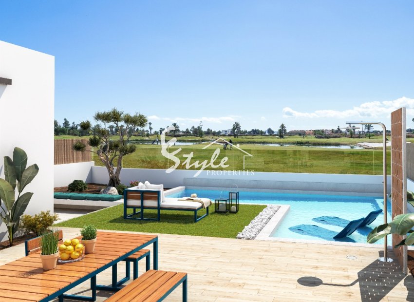 New build villas for sale in Los Alcázares, Murcia, Spain. ON1691