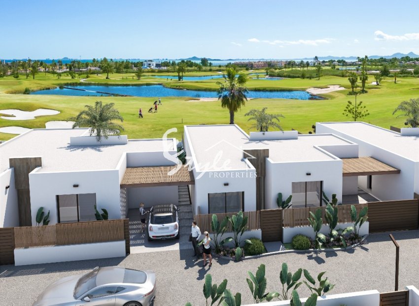 New build villas for sale in Los Alcázares, Murcia, Spain. ON1691