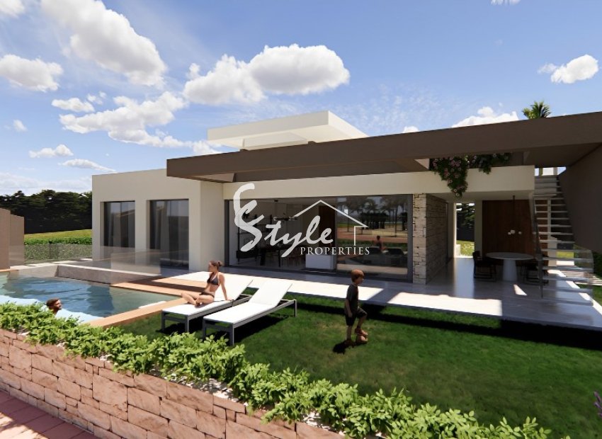 New build villas for sale in Los Alcázares, Murcia, Spain.ON1716